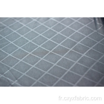 tissu de polyester en relief pour le drap de lit